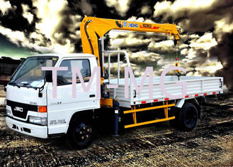Durable Mini XCMG Telescopic Truck With Crane , Safety Transportation