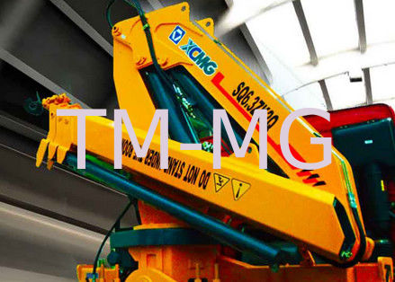jakość  Durable XCMG Knuckle Boom Truck Mounted Crane 6300kg Safety For Mining Industry fabryka