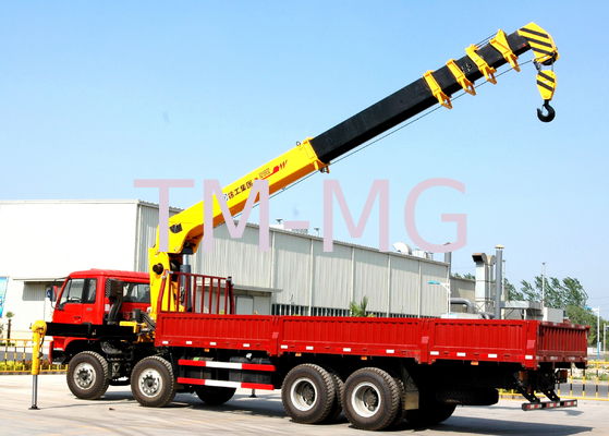 jakość  Economical Heavy Things Lift Truck Loader Crane , 16 Ton Truck With Crane fabryka