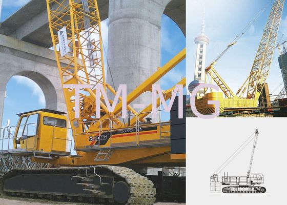 jakość  Jib Tracked Hydraulic Crawler Crane QUY130, Knuckle Boom Crane for Lifting Heavy Things fabryka