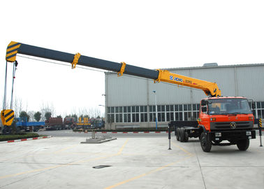 Hydrauliczny 12-tonowy żuraw z ładunkiem ciężarówki z wysięgnikiem teleskopowym